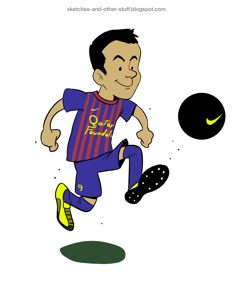 Alexis SÃ¡nchez cartoon ~ Sketches and other stuff