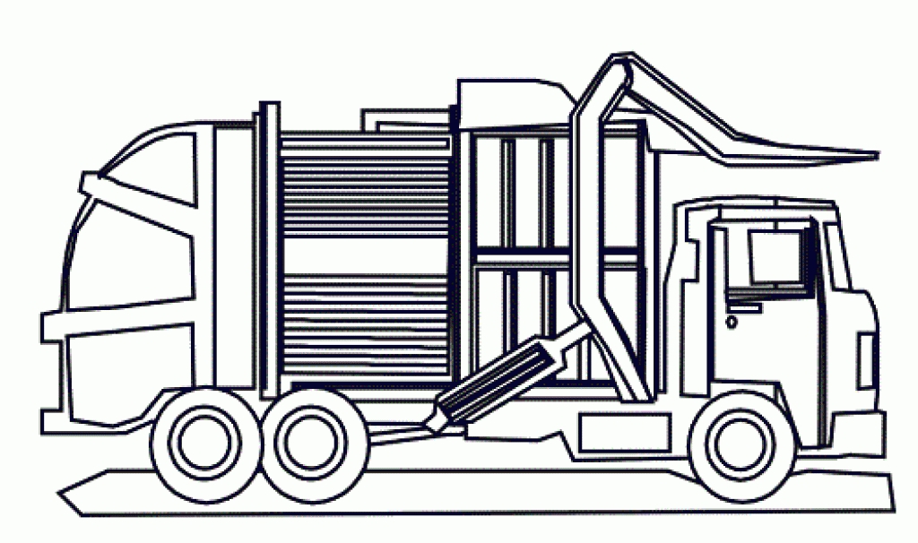 Garbage Truck Coloring Pages with regard to Residence - Cool ...