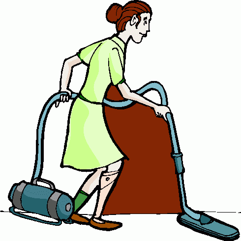 Cleaning Lady Clipart