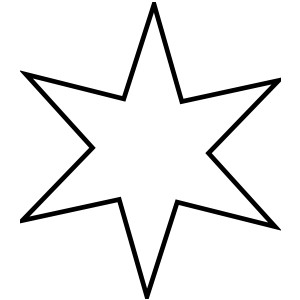 Outline Star clip art - vector clip art online, royalty free ...