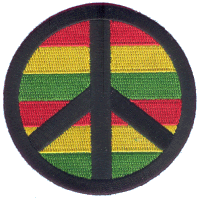 Patches - Colorful Sew-On Patches with Peace Signs, Coexist and ...