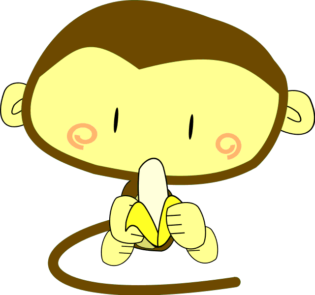 Female Monkey Clipart