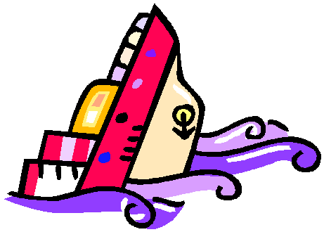 Clipart boat sinking