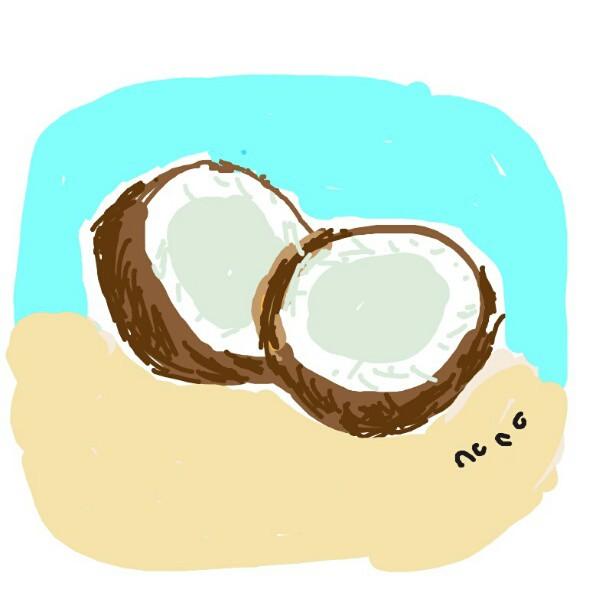 coconut #cartoon #draws #sketch #paint IPhone 5 / 5s Case for Sale ...