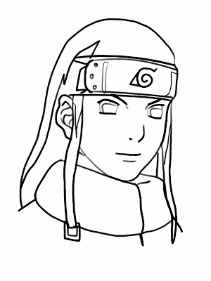 Neji | Imagens Para Colorir