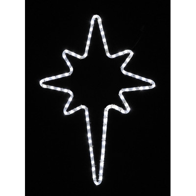 Holiday Lighting Specialists Small Star of Bethlehem Led Rope ...