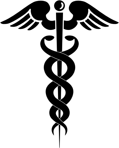 Caduceus clip art Free Vector / 4Vector