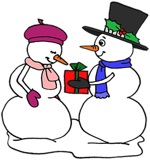 Free Snowman Clipart - Animated Snowmen - Free Christmas Clipart