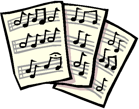 Sheet Music Clip Art