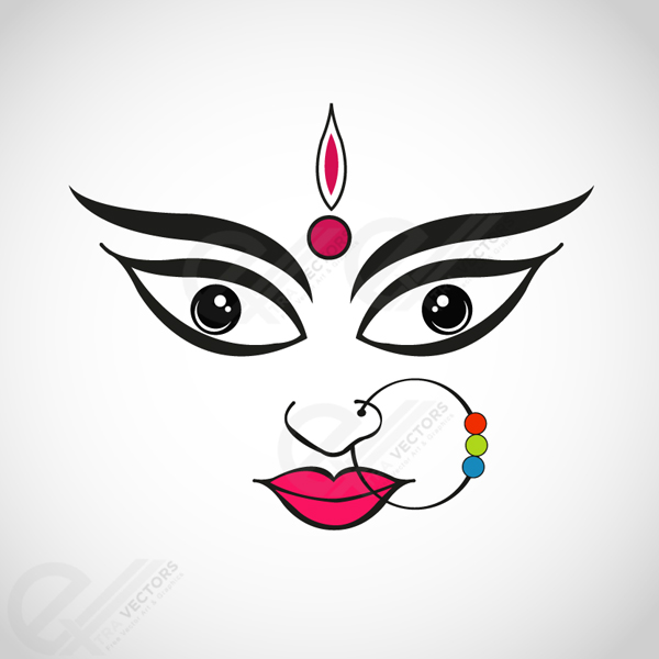 Goddess Durga, Vectors - 365PSD.com