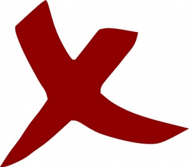 X Wrong Cross No Clip Art Free Images Vector Clip Clipart