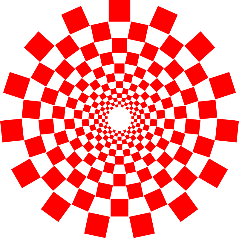 Clipart - Optical Illusion Spiral