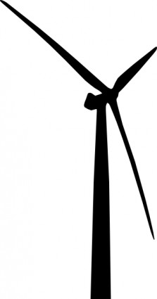 Wind Turbine clip art Free vector in Open office drawing svg ...