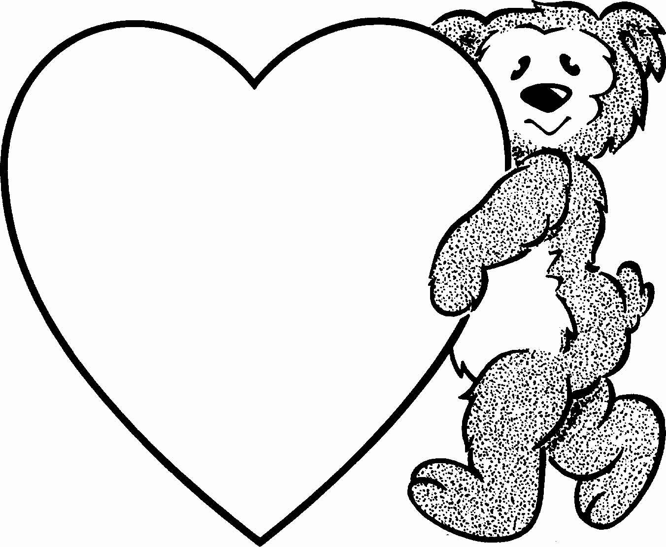 Valentine Coloring Pages 2017- Dr. Odd