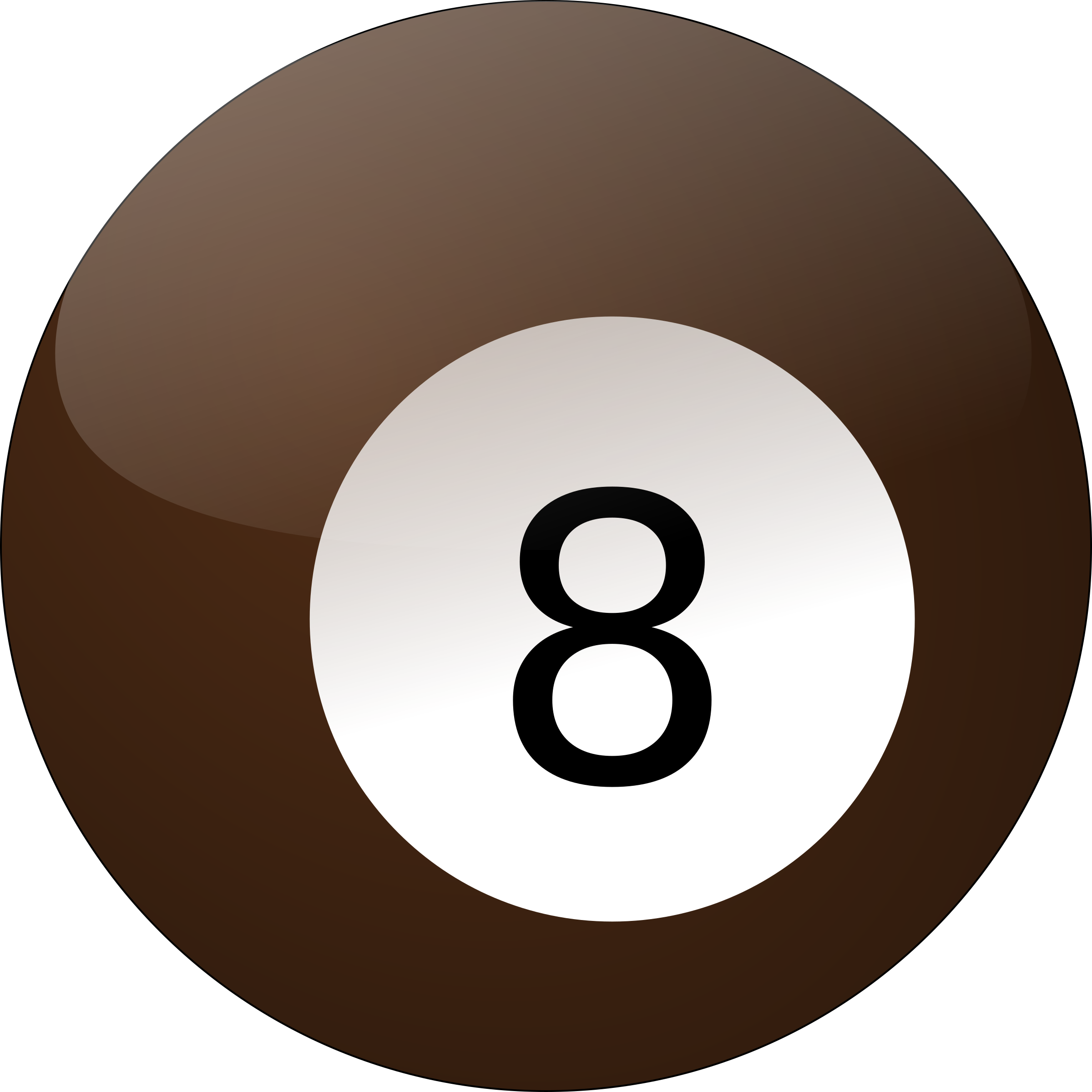 Clipart - 8 Ball