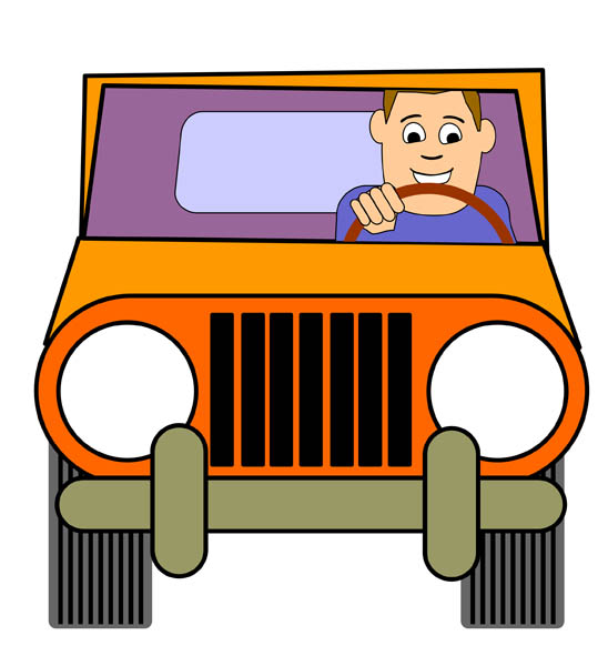 Driving Clipart