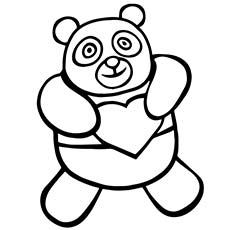 Top 25 Free Printable Cute Panda Bear Coloring Pages Online