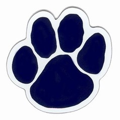 Blue Paw Print Clip Art Clipart - Free to use Clip Art Resource