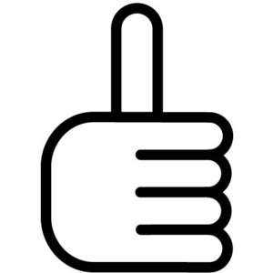 Thumbs Up Hand Symbol: Free Graphics, Pictograms, icons, Images ...