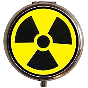 Amazon.com: RADIOACTIVE Symbol NUKE SIGN Pop Art Pill box Pill ...