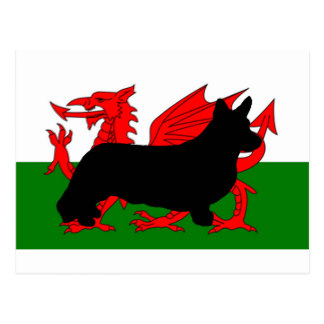 Welsh Flag Postcards | Zazzle