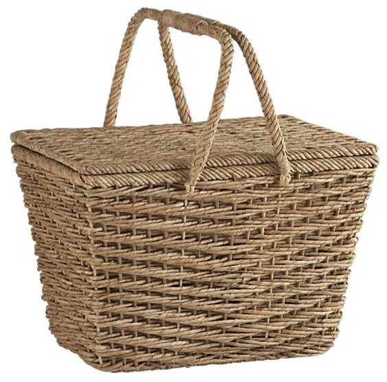 Ventana Natural Picnic Basket - traditional - food containers and ...