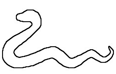 snake outline