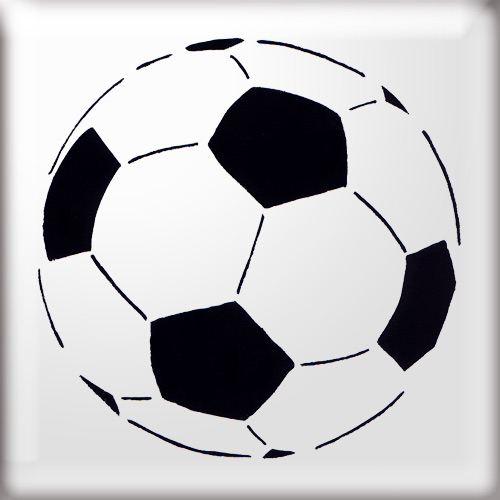 Football Stencil - ClipArt Best