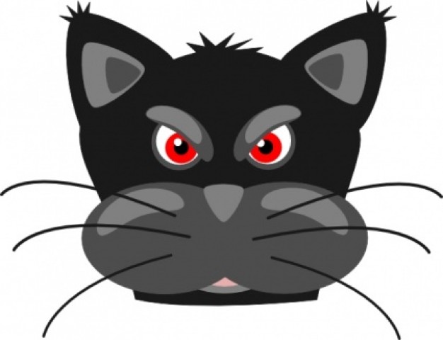 Peterm Angry Black Panther clip art | Download free Vector