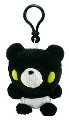 gloomy bear plush keychain