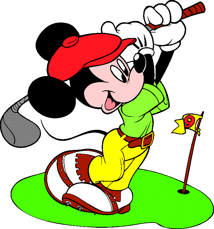 Golf cartoons clip art