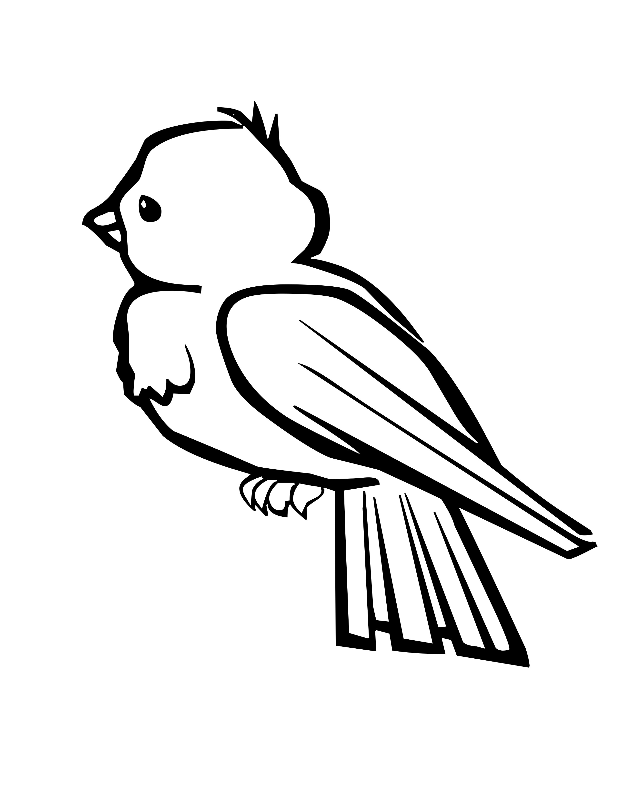 Chickadee Bird Coloring Pages ClipArt Best