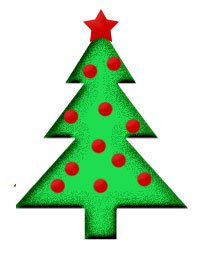 54+ Blank Christmas Tree Clip Art