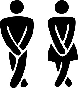 Funny Toilet Entrance Sign Decal Vinyl Sticker For Shop Office ...