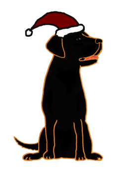 Black Lab Cartoon - ClipArt Best