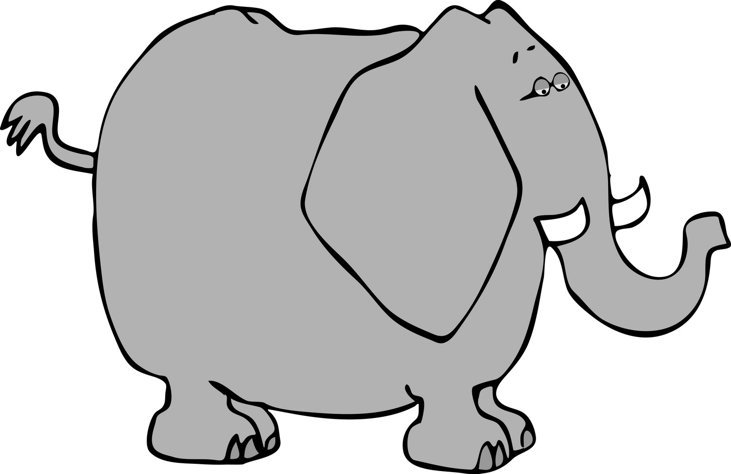 Elephant Drawings For Kids - ClipArt Best