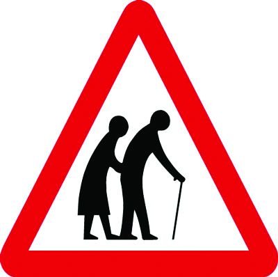 Traffic Signs - Elderly People Crossing | Seton UK