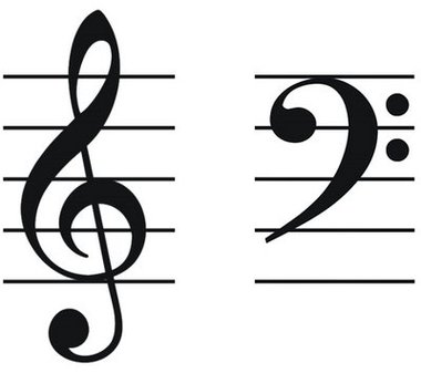 Treble Clef Template Clipart - Free to use Clip Art Resource