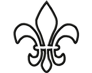 Free Printable Fleur De Lis Stencil Clipart - Free to use Clip Art ...