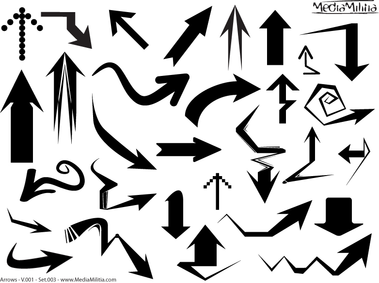 Bow with arrow Free Vector / 4Vector