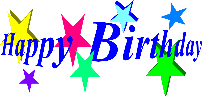 80th Birthday Clipart