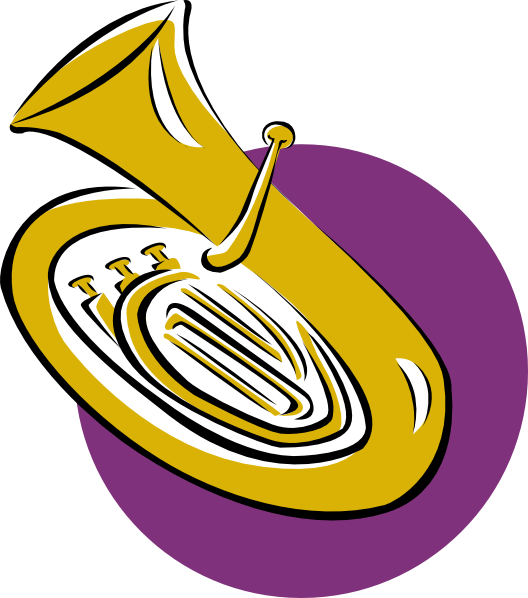 Band instruments clipart