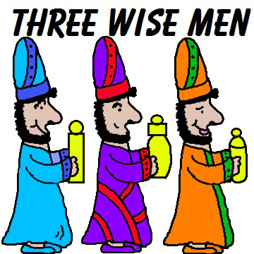 3 Wise Kings Clipart