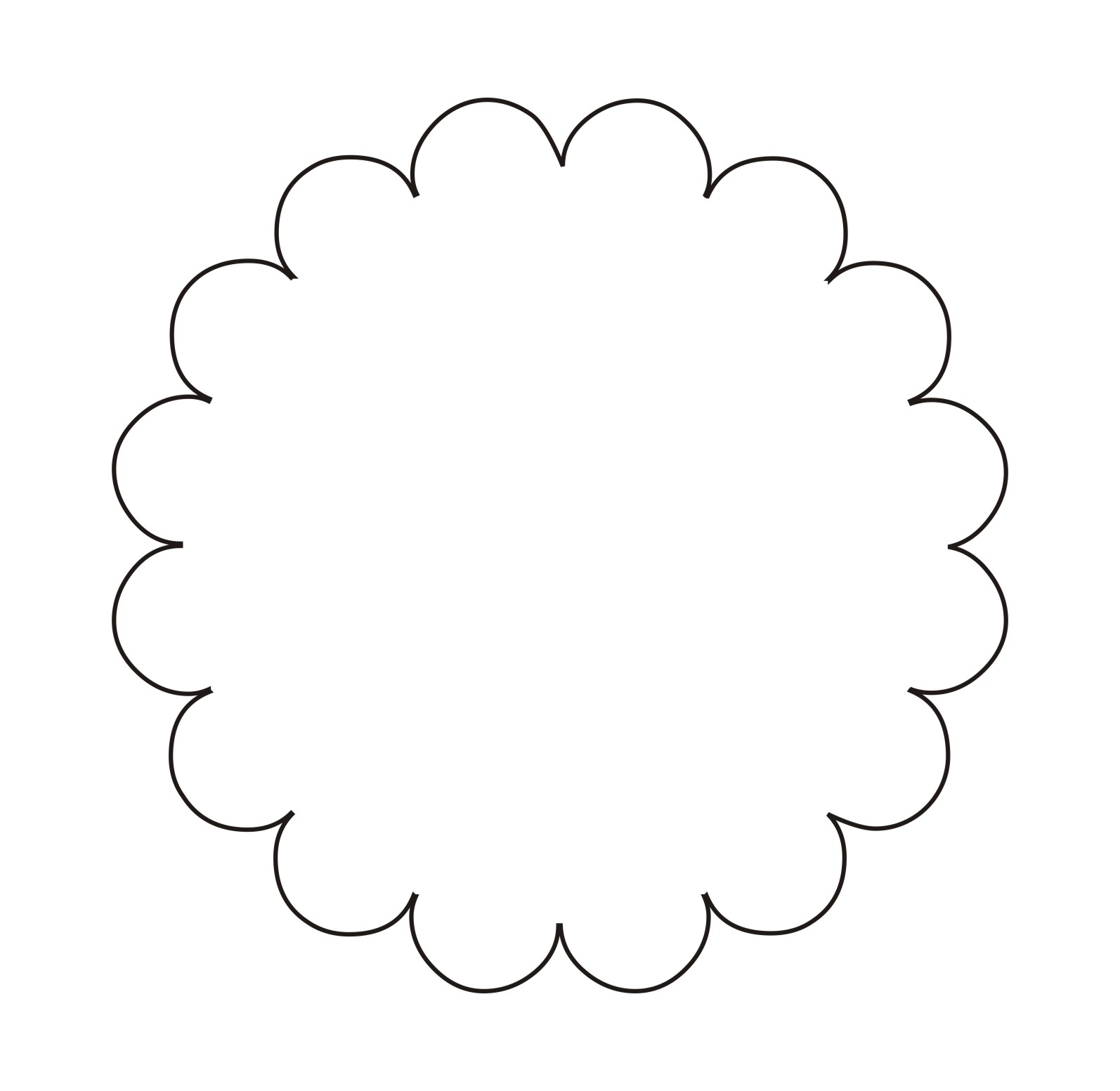 Best Photos of Eight Petal Flower Template - 8 Petal Flower ...