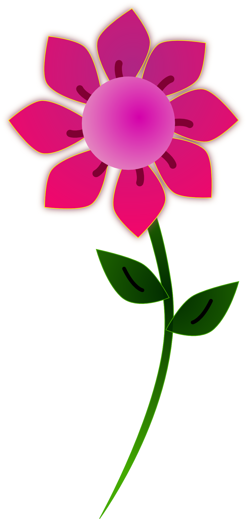 Free flower clip art graphics of flowers for layouts image 6 2 ...