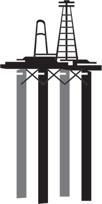 Petroleum industry: oil rig platform 1 - Most viewed - Vector ...