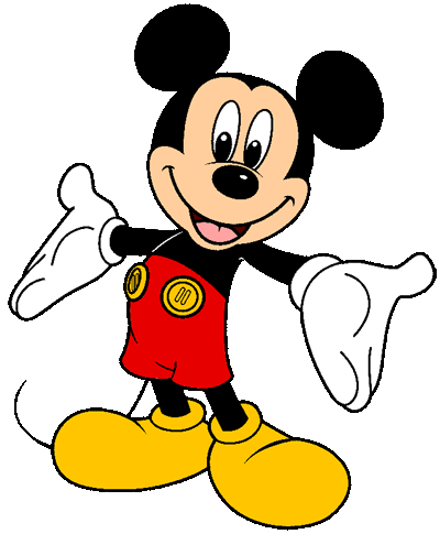 Mickey Mouse Hands Clipart