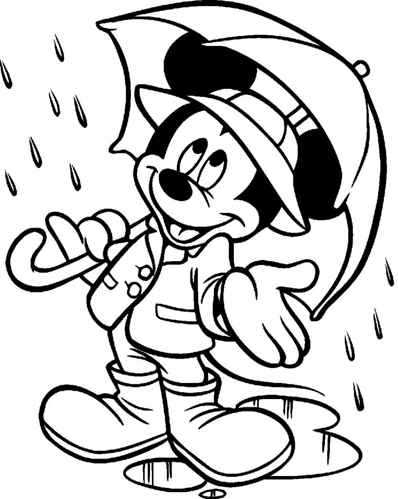 Rainy Day Coloring Pages - Whataboutmimi.com