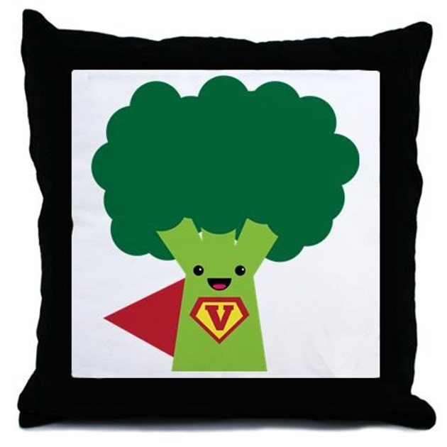 Kawaii Broccoli Pillows, Kawaii Broccoli Throw Pillows ...