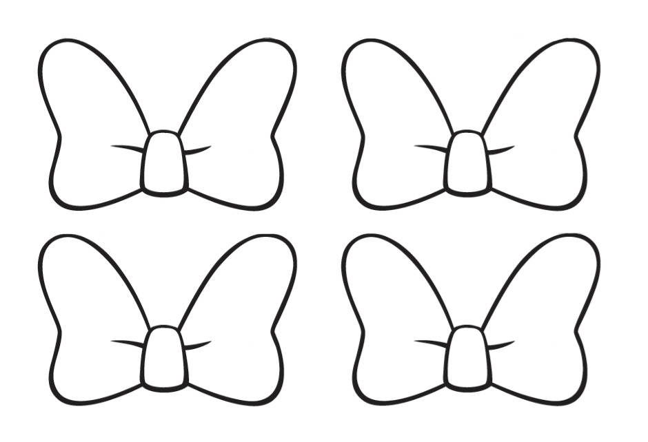 Minnie Mouse Bow Clipart